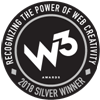 W3 Awards - 2018 Silver Winner Badge