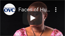 Screenshot of Faces of Human Trafficking: Effective Victim Services Video