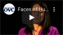 Screenshot of Faces of Human Trafficking: A Multidisciplinary Approach Video