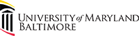 The University of Maryland, Baltimore logo The University of Maryland, Baltimore logo