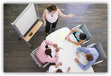 Group of people in conference room Group of people in conference room