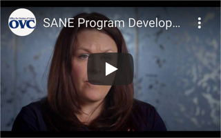 Screenshot of SANE: Trauma-Informed Care Video