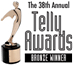 Telly Awards 2017 Bronze Winner Badge