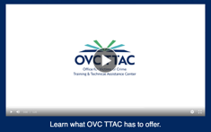 Screenshot of Introduction to OVC TTAC Video